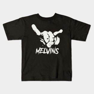 melvins horn sign Kids T-Shirt